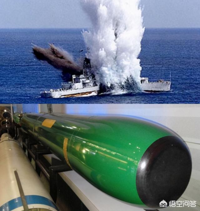 一发鱼雷可将驱逐舰拦腰折断而导弹却做不到为何鱼雷威力这么大