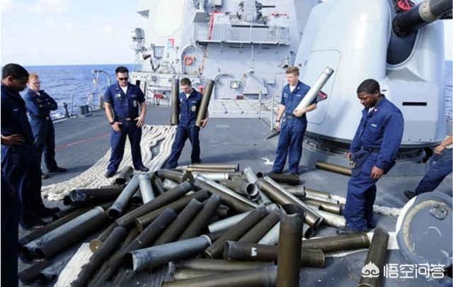 舰炮发射炮弹后，弹壳怎么处理？回收还是扔海里？插图7