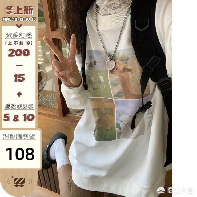 淘宝忠犬小八家模特小兮:大家喜欢穿什么品牌的卫衣，都在哪里买？