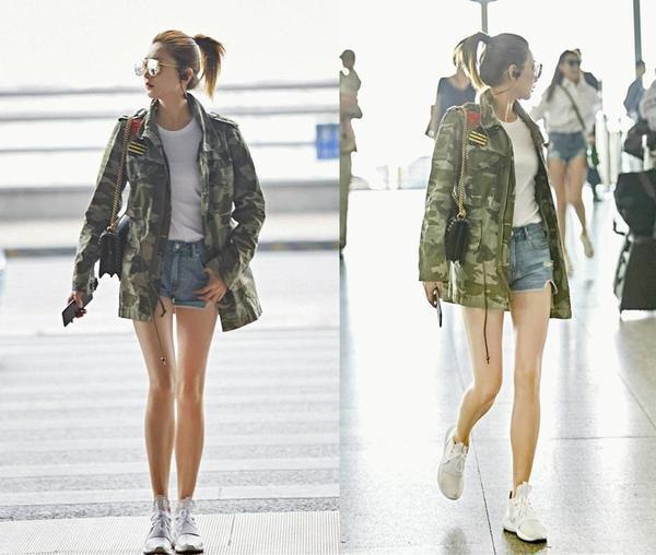 杨紫胸:明星真的腿都是自然细长直吗？