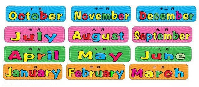 小孩子怎样可以背过12月份的英语单词？