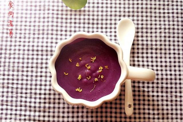 水晶紫薯卷怎么做才好吃，#暖暖的胃道#秋季美食紫薯怎么做才能让家人都喜欢吃