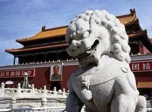 西北藏獒网 白腹:中国摆放石狮子有什么讲究？