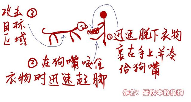 保安遭恶犬攻击视频吓尿了:大学校园有只流浪狗，保安该不该把它打死？ 保安遭恶犬攻击
