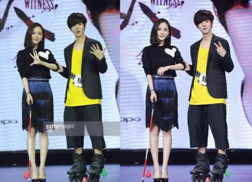 杨紫胸:明星真的腿都是自然细长直吗？