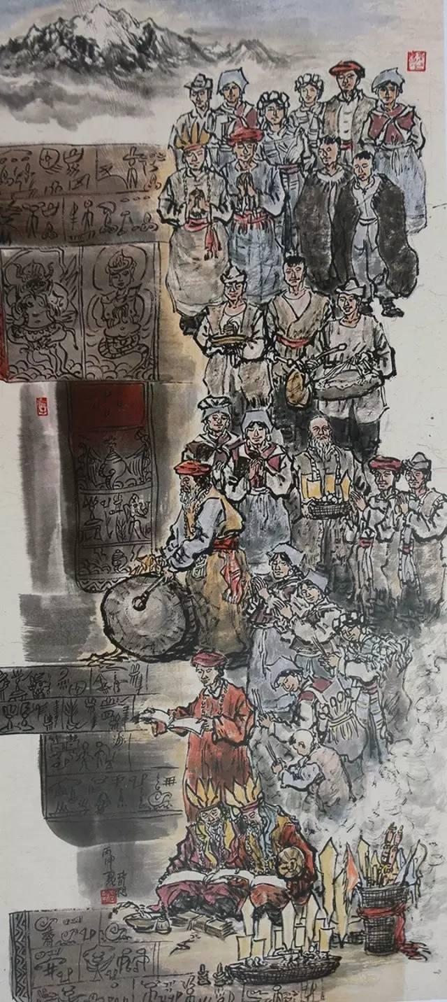 东巴画:纳西族的东巴万神园展现了哪些奇特的民族文化？