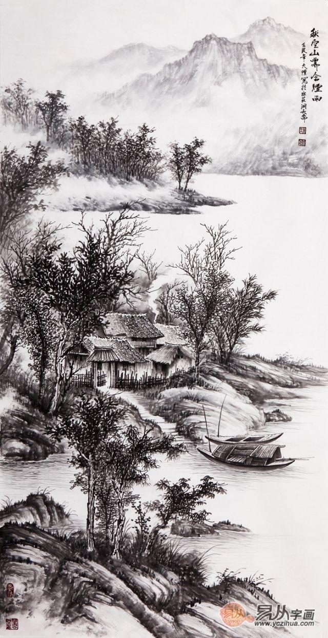 学画山水画需要注意哪些铅笔山水画教程