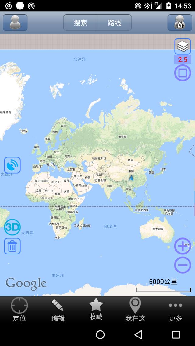 看世界地图软件，看卫星地图要那个地图软件看得最清楚