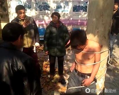 男子将狗吊树上虐杀:有人说养狗不能打狗，打了会有什么后果？