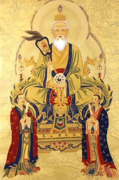 太上老君图片:太上老君原来是三界之主，为什么会落在玉帝手上？