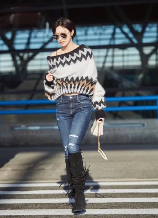 张俪图片:短发女孩如何向时髦精张俪学穿搭