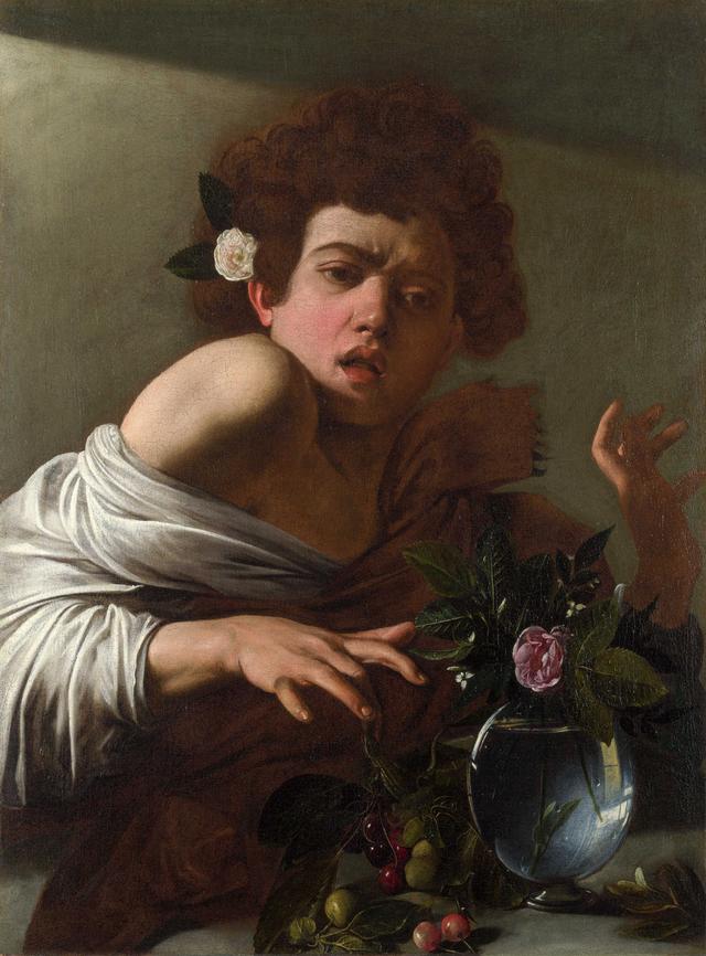 1597《the_adolescent_bacchus》,代表作1.卡拉瓦乔的美少年!