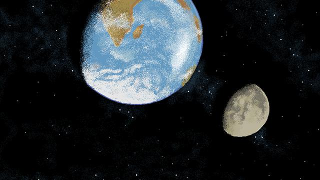 月球的起源之谜，月球正在远离地球，是什么原因引起的呢