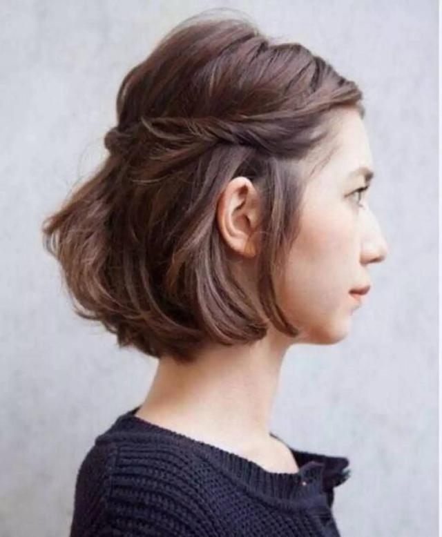 董洁短发图片:三十岁女性适合什么短发造型？