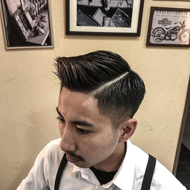 男生头发又少又软,可以做韩式三七分造型吗？