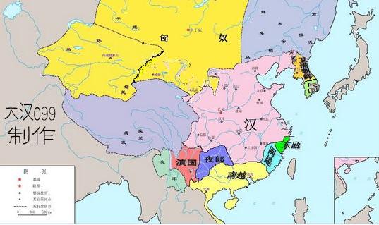 西汉和东汉的版图什么样子原因为何