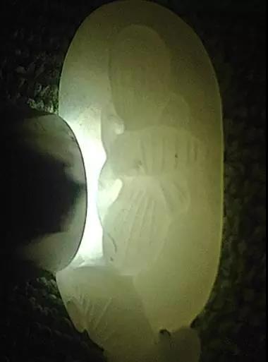 强光手电能看出和田玉的产地吗?