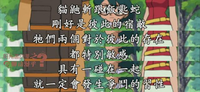 宠物小精灵ag135集在线观看:《宠物小精灵》里面有哪些小精灵之间水火不容？