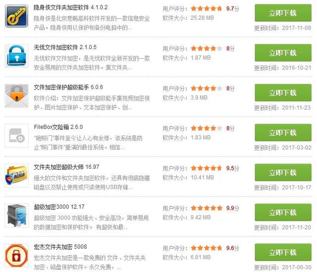免费文件加密软件有哪些？哪个好用？