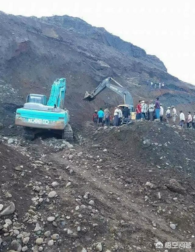 缅甸翡翠开采不完吗,缅甸矿区的翡翠是怎样被挖出来的？