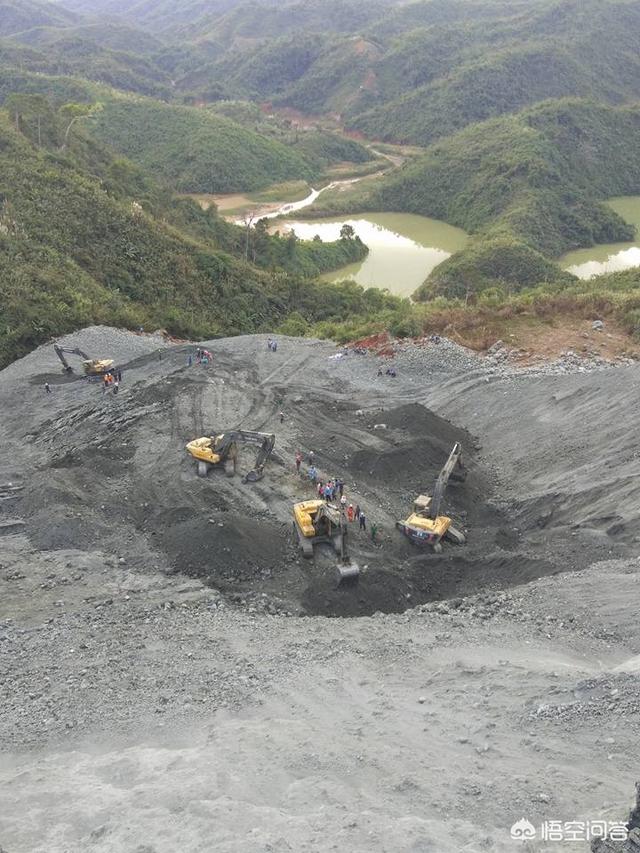 缅甸翡翠开采不完吗,缅甸矿区的翡翠是怎样被挖出来的？