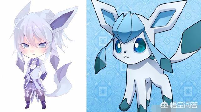 如果神奇宝贝中的伊布家族都变成了萌萌的人形,你最喜欢哪一只伊布