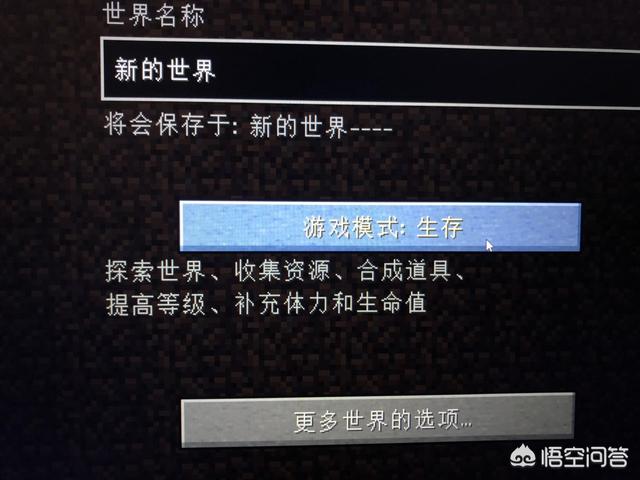 《我的世界》游戏里有几种游戏模式？
