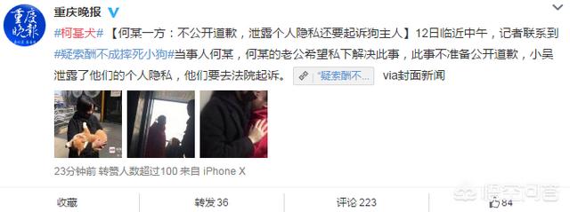摔死柯基的何兴丽 黑料:如何看待成都某教师捡狗索酬不成摔狗一事？