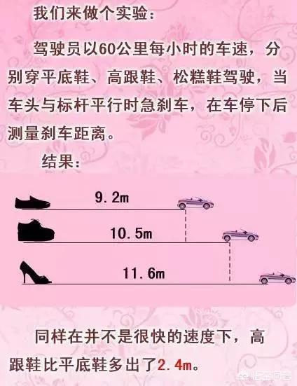 男子穿高跟鞋开车:为什么不能穿高跟鞋开车？