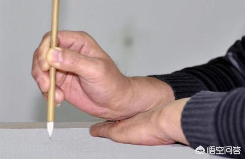 毛笔拿笔的正确方法图片,正确的握笔姿势很重要吗？