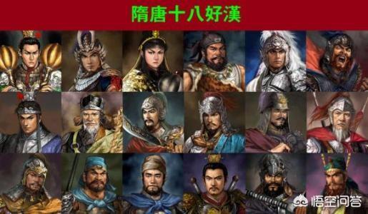 隋唐英雄武力排行榜前十名,瓦岗五虎只进一人是谁？