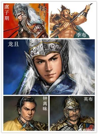 项羽帐下五大将:楚霸王项羽自刎江边，账下五大将命运如何？