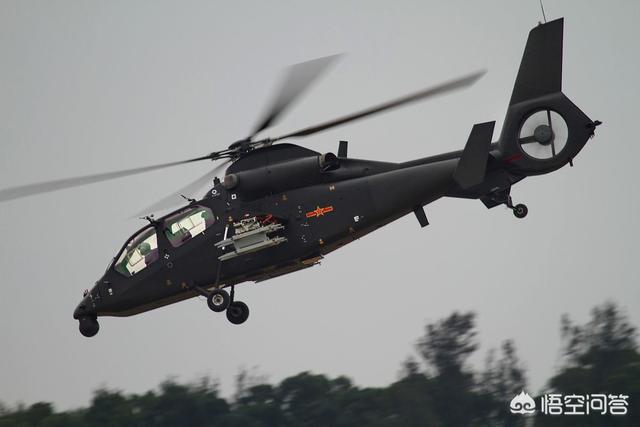 头条问答 - 武直9直升机,尾翼下方伸出来的弧形挂钩一样的东西是什么?