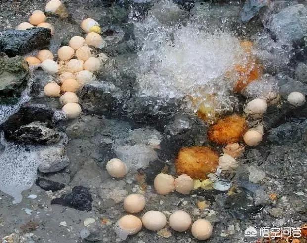 吉林长白山温泉煮鸡蛋为什么那么好吃？插图1