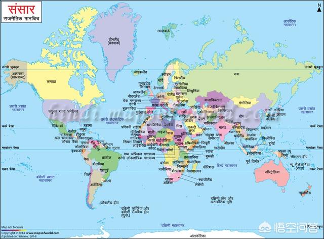 头条问答 中国与外国看的世界地图是不是不同 37个回答