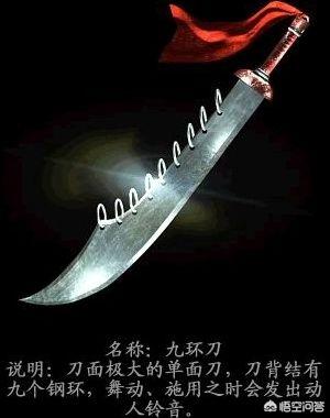 加藤鹰作品:古代的大刀上装一串铁环是干什么的？