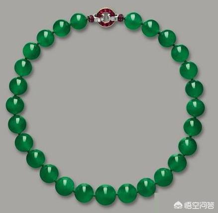 翡翠玉项链价格,满绿翡翠项链价格是多少钱？