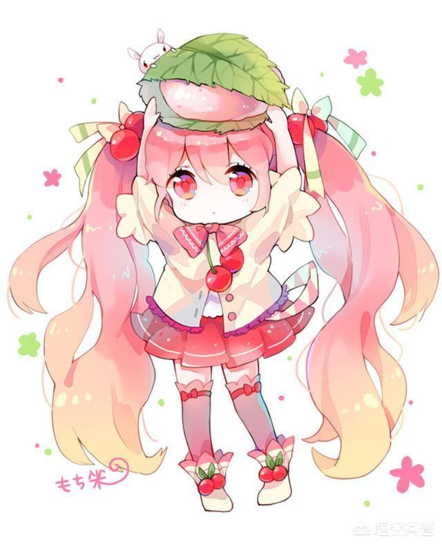 有没有那些粉色的少女的动漫人物图片头像啊粉色？