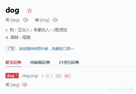dog音标,dog在英语里是什么意思？
