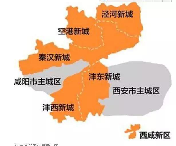 西安西咸新区的区域构成很复杂,以后西咸新区的行政区划有没有重新