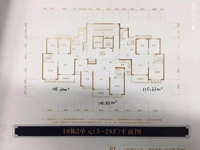 选择中户106平还是东户110平的？插图35