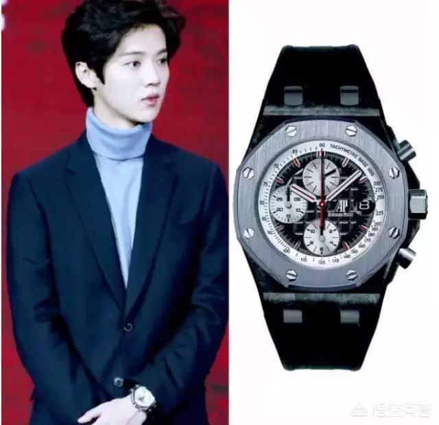 鹿晗图片:鹿晗，一个把房子戴在手上的男人，他都戴过哪些腕表？