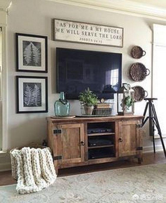 不做吊顶，电视墙怎么设计？插图114