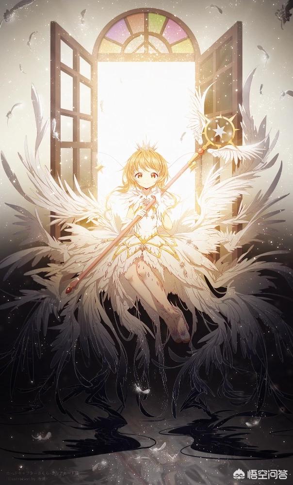 头条问答 - 谁有这种有翅膀的二次元萝莉图片?(7个回答)