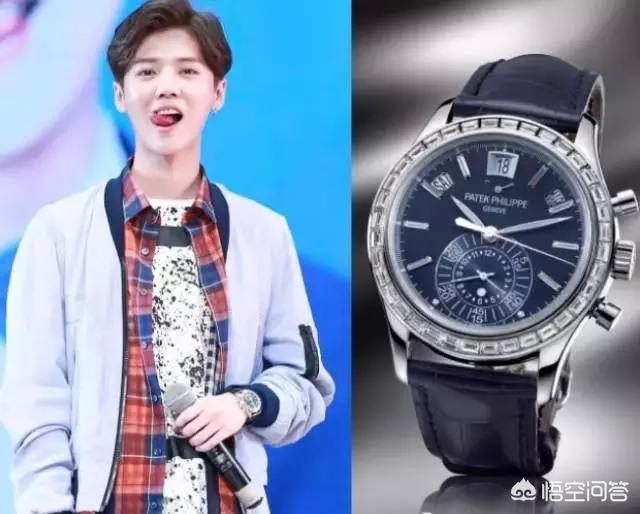 鹿晗图片:鹿晗，一个把房子戴在手上的男人，他都戴过哪些腕表？