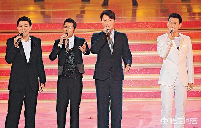 四大天王从年轻时到最后一次合影时,谁最帅？