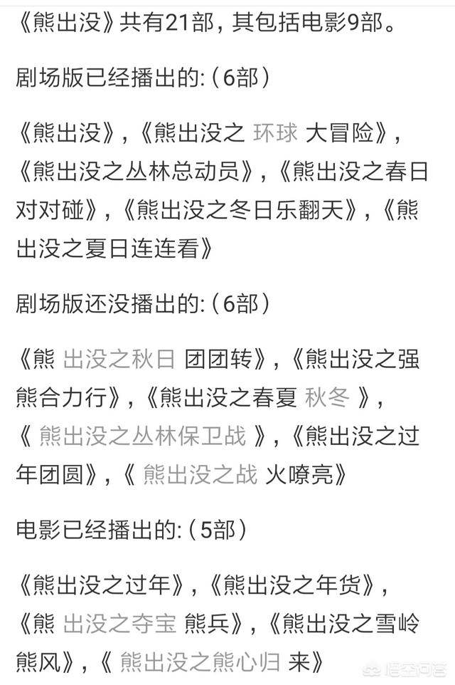 头条问答 - 《熊出没》有都市传说吗?(9个回答)