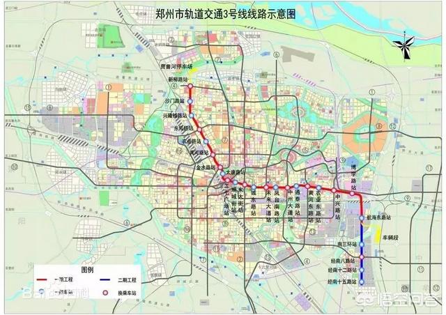 郑州2025年前能运营几条地铁