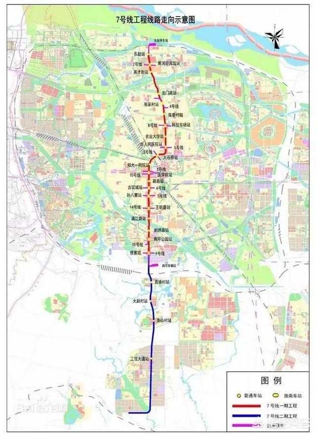 郑州2025年前能运营几条地铁