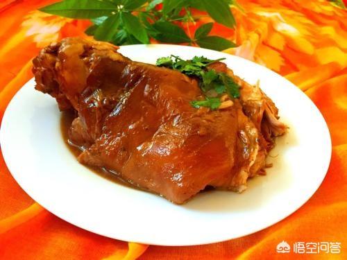 怎么烀肘子切肉不碎